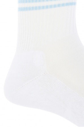 Logo-embroidered socks, zdjęcie 2 Logo-embroidered socks od Versace